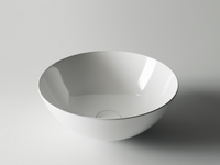 Раковина-чаша Ceramicanova Element 35 CN6002 Белая — фото 4, Раковины накладные