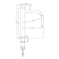 Товар: Смеситель для раковины высокий Splenka , золотой сатин арт-S221.15.03 - фото 2 Смеситель для раковины высокий Splenka , золотой сатин арт-S221.15.03 — фото 2, Смесители для раковины
