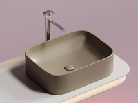 Раковина-чаша Ceramicanova Element 51 CN6052MC Капучино матовая — фото 7, Раковины накладные