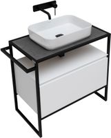 Товар: Тумба под раковину Allen Brau Priority 80 1.31002.WM Белая матовая - фото 26 Тумба под раковину Allen Brau Priority 80 1.31002.WM Белая матовая — фото 26, Тумбы под раковину