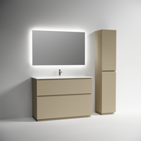 Тумба напольная SANCOS Folk Floor 1190х445х850, c двумя ящиками оснащенными доводчиками, Капучино, арт.FL120FCP — фото 6, Тумбы под раковину