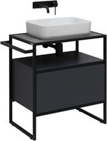 Товар: Тумба под раковину Allen Brau Priority 70 1.31001.AM Антрацит матовый - фото 29 Тумба под раковину Allen Brau Priority 70 1.31001.AM Антрацит матовый — фото 29, Тумбы под раковину