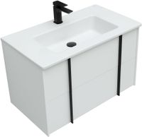 Товар: Тумба под раковину Allen Brau Reality 80 1.32005.WM подвесная Белая матовая - фото 5 Тумба под раковину Allen Brau Reality 80 1.32005.WM подвесная Белая матовая — фото 5, Тумбы под раковину