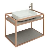 Товар: Консоль под раковину Allen Brau Liberty 75 1.33001.60 Медь браш - фото 7 Консоль под раковину Allen Brau Liberty 75 1.33001.60 Медь браш — фото 7, Консоли для раковины