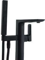 Смеситель для ванны Allen Brau Infinity 5.21009-31 Черный матовый — фото 16, Смесители напольные