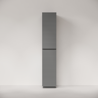 Шкаф-пенал напольный SANCOS Folk Floor, 350х350х1880 мм, цвет Ergraut soft, арт. PFL35FES — фото 1, Пеналы для ванной комнаты