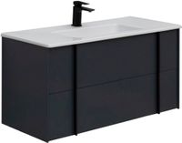 Тумба под раковину Allen Brau Reality 100 1.32007.AM подвесная Антрацит матовый — фото 2, Тумбы под раковину