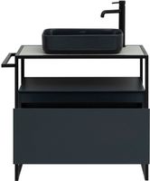 Товар: Тумба под раковину Allen Brau Priority 80 1.31002.AM Антрацит матовый - фото 5 Тумба под раковину Allen Brau Priority 80 1.31002.AM Антрацит матовый — фото 5, Тумбы под раковину