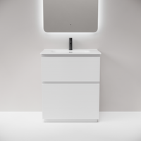 Тумба напольная SANCOS Folk Floor, 690х445х850, c двумя ящиками оснащенными доводчиками, Bianco, арт. арт-FL70FW — фото 1, Тумбы под раковину