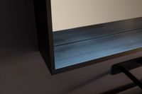 Зеркало Allen Brau Reality 90 1.32019.BB с подсветкой Черный браш с сенсорным выключателем — фото 13, Зеркала в ванную комнату