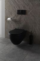 Унитаз Allen Brau Reality 4.32006.31 подвесной Черный матовый без сиденья — фото 35, Подвесные унитазы