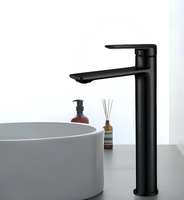 Смеситель для раковины Boch Mann Mimi BM9190 Черный матовый — фото 2, Смесители для раковины