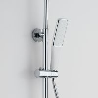 Товар: Душевая система Сантаком stOmega 7702, хром - фото 5 Душевая система Сантаком stOmega 7702, хром — фото 5, Душевые стойки