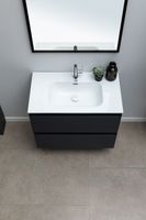 Тумба под раковину Allen Brau Eclipse 80 1.E1002.AM антрацит матовый — фото 10, Тумбы под раковину