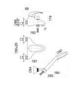 Смеситель для ванны Fiore NEXUS , хром арт-43CR1402 — фото 2, Смеситель для ванны