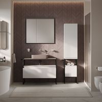 Товар: Шкаф пенал Allen Brau Priority 40 L 1.31006.WM Белый матовый - фото 15 Шкаф пенал Allen Brau Priority 40 L 1.31006.WM Белый матовый — фото 15, Пеналы для ванной комнаты