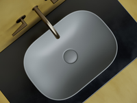 Раковина-чаша Ceramicanova Element 45 CN6009MH Антрацит матовый — фото 7, Раковины накладные