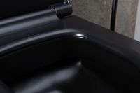 Унитаз Allen Brau Priority 4.31002.31 подвесной Черный матовый без сиденья — фото 47, Подвесные унитазы