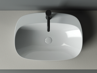 Раковина Ceramicanova Element 60 CN5012 Белая — фото 6, Раковины накладные