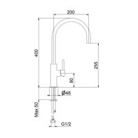 Смеситель для кухни Webert Oblique , хром арт-OB920302015 — фото 2, Смесители для кухни