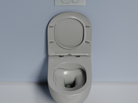 Унитаз Ceramicanova Modena Rimless CN6063MH подвесной Антрацит матовый с сиденьем Микролифт — фото 8, Подвесные унитазы