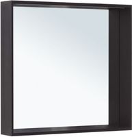 Зеркало Allen Brau Reality 80 1.32018.BB с подсветкой Черный браш с сенсорным выключателем — фото 9, Зеркала в ванную комнату