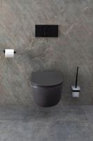 Товар: Унитаз Allen Brau Priority 4.31002.AN подвесной Антрацит без сиденья - фото 35 Унитаз Allen Brau Priority 4.31002.AN подвесной Антрацит без сиденья — фото 35, Подвесные унитазы