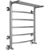 Полотенцесушитель водяной с полкой Terminus Классик П6 50х60 4670078556752 — фото 3, Водяные полотенцесушители