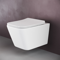 Унитаз Ceramicanova Metric подвесной с сиденьем Микролифт арт-CN3007 — фото 4, Подвесные унитазы