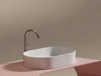 Раковина-чаша Ceramicanova Element 61 Белая глянцевая арт-CN6048 — фото 14, Раковины накладные