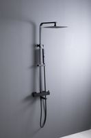 Душевая система Allen Brau Infinity 5.21029-31 Черная матовая — фото 16, Душевые стойки