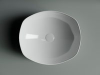 Раковина-чаша Ceramicanova Element 42 CN5017 Белая — фото 8, Раковины накладные