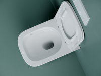 Унитаз Ceramicanova Union CN4009T подвесной Белый с сиденьем Микролифт — фото 11, Подвесные унитазы