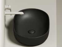 Раковина-чаша Ceramicanova Element 60 CN6047MB Черная матовая — фото 12, Раковины накладные