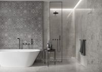 Cerrad Softcement  Graphite Poler Flower арт-5903313317481 — фото 10, Декор