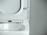 Напольный пристенный унитаз Cubic Rimless — фото 11, Напольные унитазы