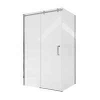 Душевой уголок Ceruttispa Ceza's 120x90 7741 профиль Хром стекло прозрачное — фото 1, Прямоугольные душевые уголки