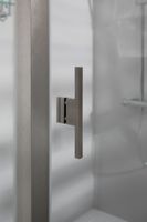 Душевая дверь Allen Brau Priority 140 3.31011.BA профиль Серебро брашированное стекло прозрачное — фото 31, Распашные душевые двери