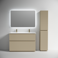 Тумба напольная SANCOS Folk Floor 1190х445х850, c двумя ящиками оснащенными доводчиками, Капучино, арт.FL120FCP — фото 5, Тумбы под раковину