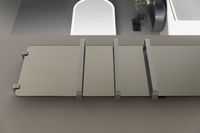 Электрический полотенцесушитель Allen Brau Infinity 44x180 8.21006.GL зеркальный — фото 11, Электрические полотенцесушители