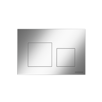 Клавиша смыва Ceramicanova Balance Square CN12-002M Хром матовый — фото 2, Кнопки смыва