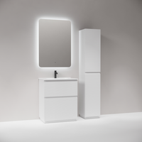 Тумба напольная SANCOS Folk Floor, 690х445х850, c двумя ящиками оснащенными доводчиками, Bianco, арт. арт-FL70FW — фото 5, Тумбы под раковину