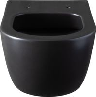 Унитаз Allen Brau Priority 4.31001.31 подвесной Черный матовый без сиденья — фото 2, Подвесные унитазы