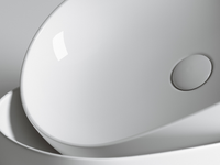 Раковина-чаша Ceramicanova Element 60 Белая арт-CN6047 — фото 11, Раковины накладные