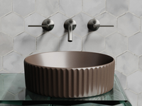 Раковина-чаша Ceramicanova Element 36 CN6057MDB Темно-коричневая матовая — фото 7, Раковины накладные