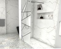 Товар: Душевая перегородка Ceruttispa Pick 90 PICK T90 9951 профиль Хром глянцевый стекло матовое - фото 4 Душевая перегородка Ceruttispa Pick 90 PICK T90 9951 профиль Хром глянцевый стекло матовое — фото 4, Душевые перегородки