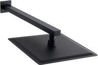 Верхний душ Allen Brau Infinity Черный матовый арт-5.21A19-31 — фото 3, Верхние души