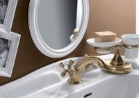 Смеситель для раковины Fiore MARGOT , бронза арт-26ZZ0622 — фото 3, Смесители для раковины