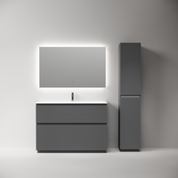 Тумба напольная SANCOS Folk Floor 1190х445х850, c двумя ящиками оснащенными доводчиками, Grey soft, арт. арт-FL120FGS — фото 9, Тумбы под раковину