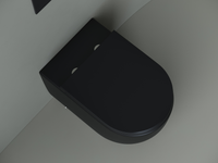 Товар: Унитаз Ceramicanova Metropol Rimless CN4004MB приставной Черный матовый с сиденьем Микролифт - фото 17 Унитаз Ceramicanova Metropol Rimless CN4004MB приставной Черный матовый с сиденьем Микролифт — фото 17, Приставные унитазы